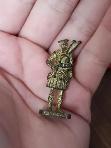 escocês brinde do kinder ovo coleção figuras históricas scot 3