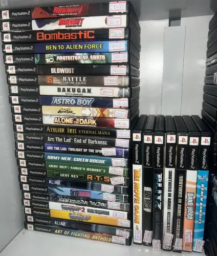 Jogos ps2 originais americanos completos