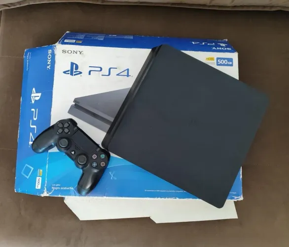 Playstation 4 Slim 500gb + controle original Sony