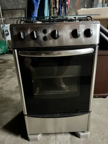 Fogão 4 Bocas Bosch Style Inox - Seminovo (Automático)