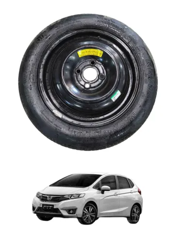 ESTEPE RODA T35/80 D15 HONDA FIT EX 2014 2015