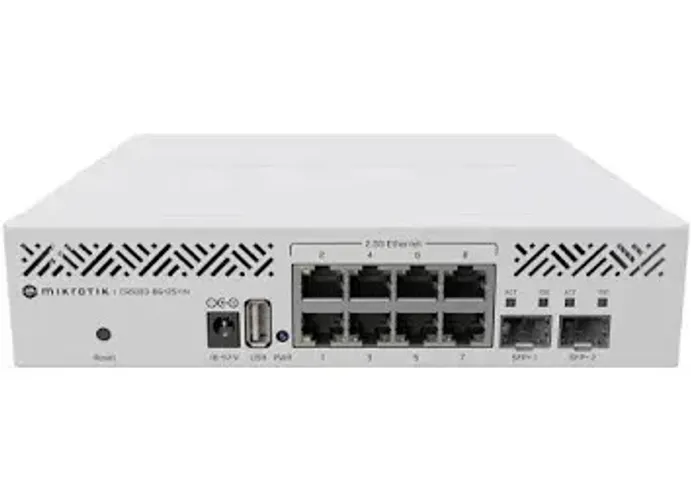 Switch Mikrotik Cloud Router Switch Crs310-8g+2s+in 2.5g+10g L5