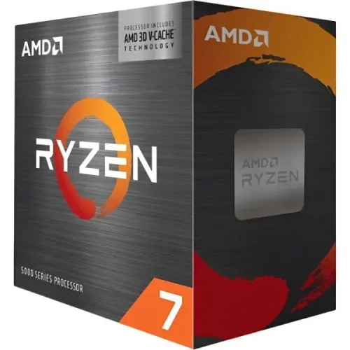 Processador AMD Ryzen 7 5800X3D AM4 8 Núcleos até 4.5 GHz 96 MB 3D V-Cache (Sem Cooler)