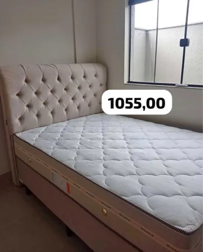 Cama box colchão e base HojE