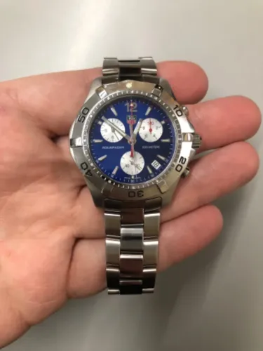 RELÓGIO TAG HEUER AQUARACER CRONÓGRAFO 300M - CAF1112