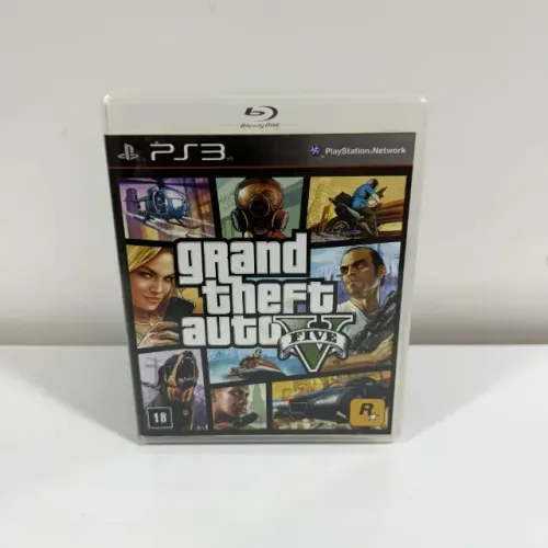 GTA V PS3 Original Completo com Mapa