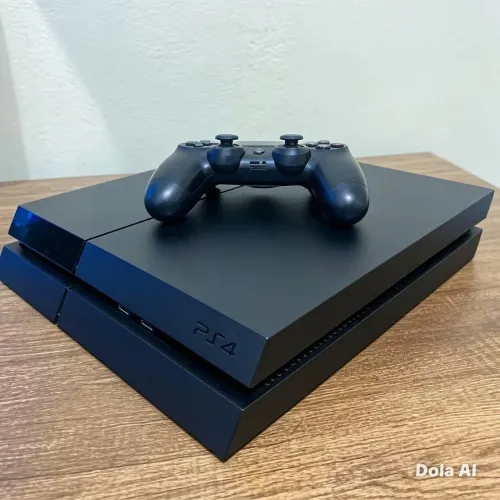 PS4 Slim 500GB + 1 Controle + The Last of Us Remastered, Minecraft e FIFA 23
