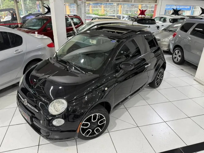 Fiat 500 Cult 1.4 Flex 8V EVO Dualogic 2012
