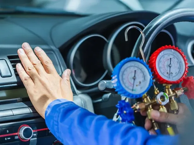 Ar condicionado de carro 