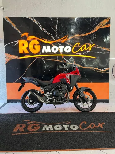 Honda Nx 500 ano 2027 vermelha emplacada pronta entrega