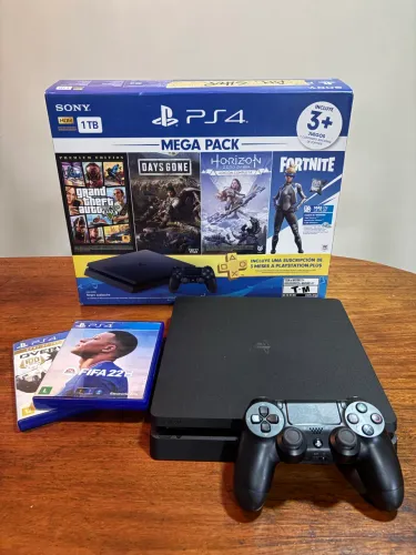 PS4 IMPECÁVEL NA CAIXA