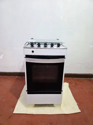 Fogão Brastemp Clean 4 Bocas + Mangueira de Gás Encanado Inclusa
