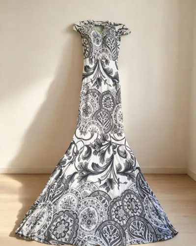 Vestido sereia.