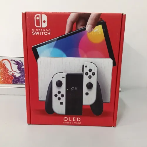 Vendo Nintendo Switch Oled Branco 64gb Semi novo