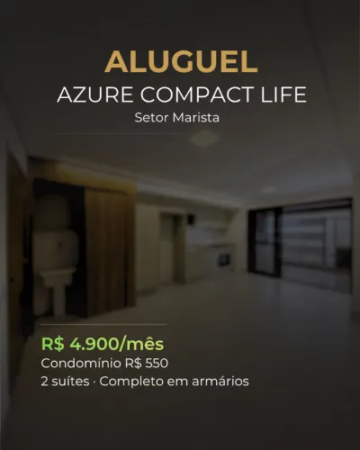 2 suítes no Marista com varanda ampla + escaninho