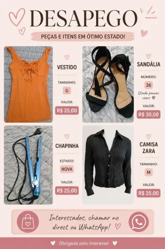 Desapego  feminino 