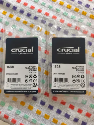 Memória RAM Crucial 16GB