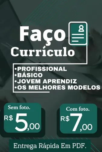 Faço currículo 