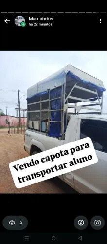 Capota de transporte de aluno