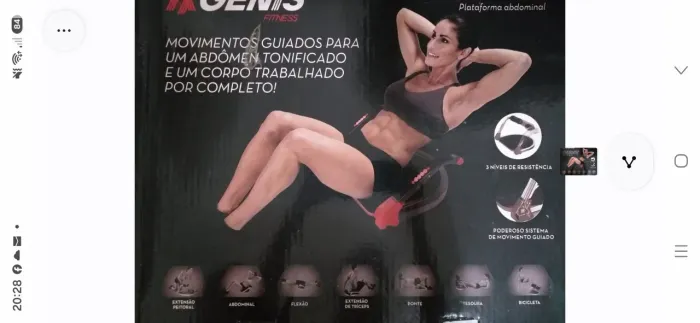 Aparelho de musculação Genis ftnes
