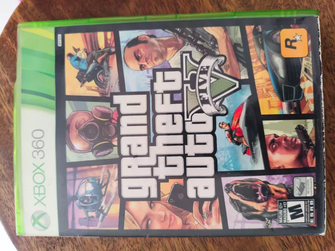 Jogo Xbox 360 GTA 5
