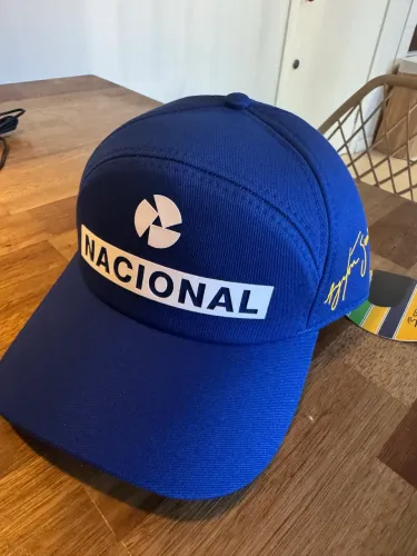 Boné Nacional Ayrton Senna Original