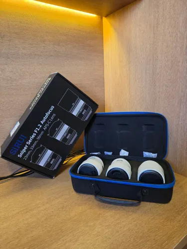 Kit Lentes Sirui APS-C - Sony Mount