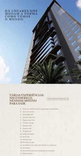Residencial Skyline (Lançamento) - Apto 3/4 com 3 suítes de 146 m², 2 vagas por 1.383.885