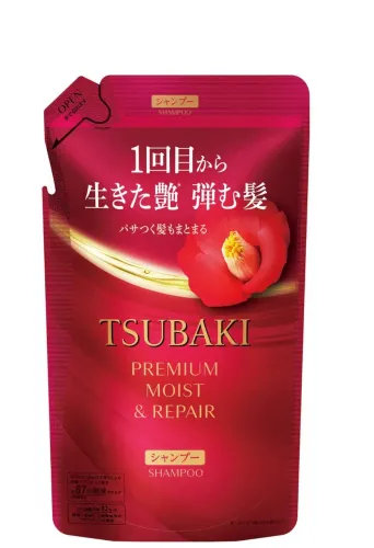 Shampoo Tsubaki Refil Pemium Moist & Repair 300 ml