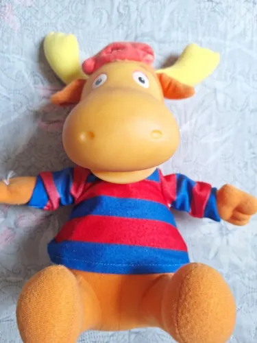 BONECO PELÚCIA TYRONE BACKYARDIGANS-30 CM- ROSTO LATEX- USADO ÓTIMO ESTADO