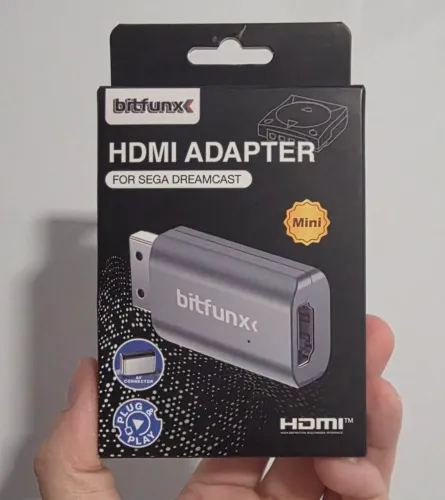 Adaptador HDMI Sega Dreamcast Bitfunx Mini