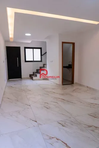 Casa de Condomínio com 2 quartos, Balneário Maracanã, Praia Grande - R$ 383 mil, Cod: 8060