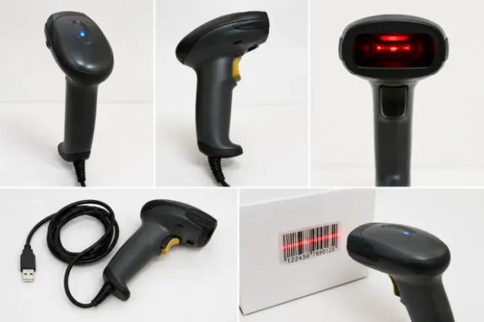 Leitor de Código de Barras USB Funcionando Perfeitamente