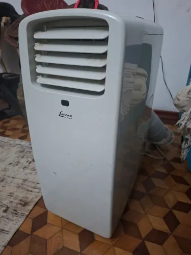 Ar condicionado portátil 11.000 btus funcionando ar frio e controle !!