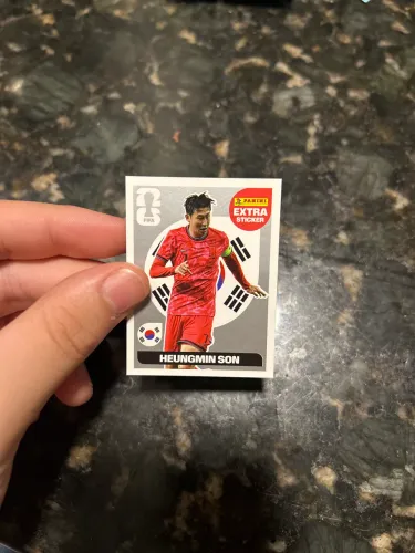Heungmin Son Extra Sticker Prata 2026