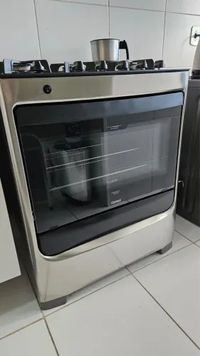 Fogão Consul Inox 5 bocas + Forno a Gás