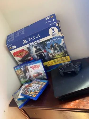 Vendo videogame na caixa 