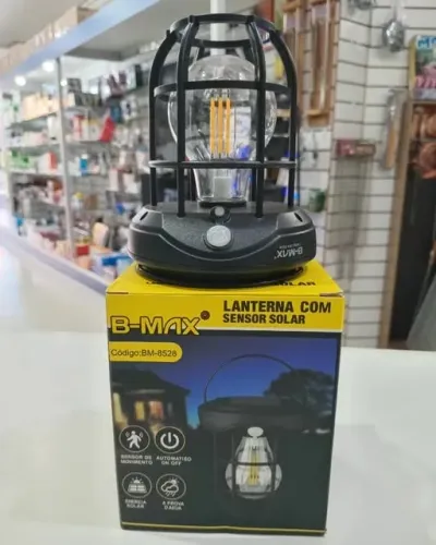 Luminária com Sensor Solar