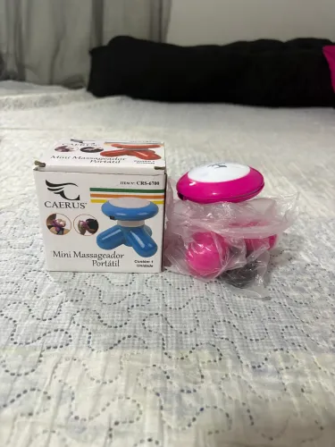 Vendo massageador portátil novo