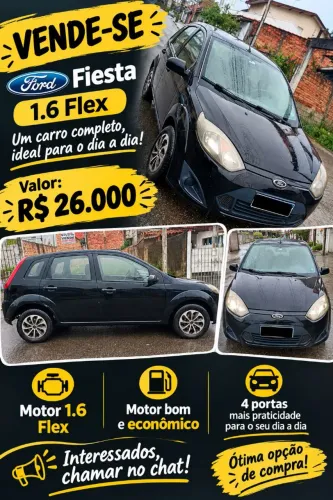 Ford Fiesta 1.6 8V Flex/class 1.6 8V Flex 5P 2012