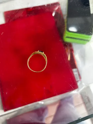 Anel de formatura 18k