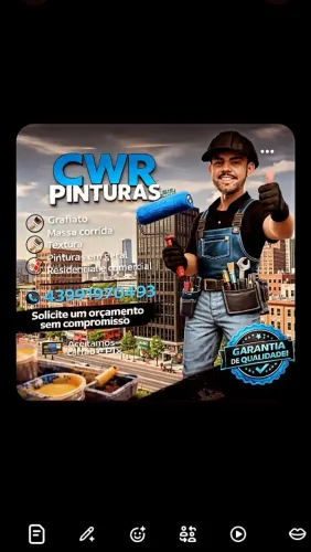 Pintor profissional vertical