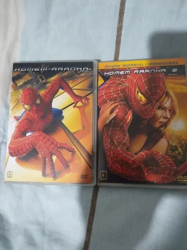DVD Homem Aranha 1 e 2 (Edições especiais duplas)
