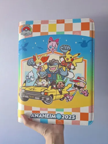 2025 Pokémon World Championships Anaheim Binder Pasta Pokémon Center Exclusivo
