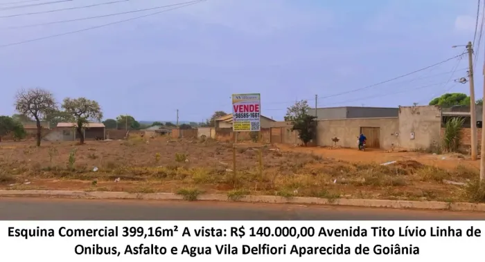 Leia a descrição: Esquina Comercial 399,16m² (Avenida Tito Lívio) Vila Delfiori