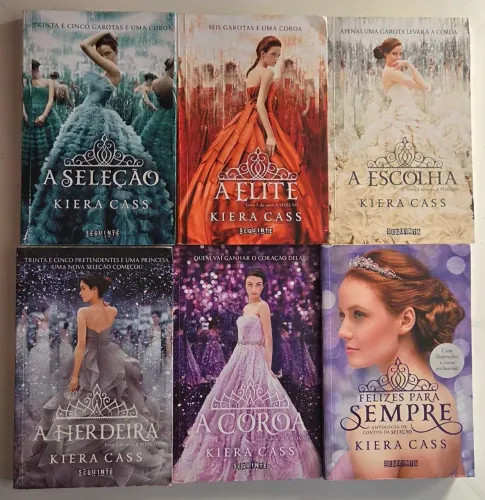 BOX DE 06 LIVROS - A SELEÇÃO - Kiera Cass