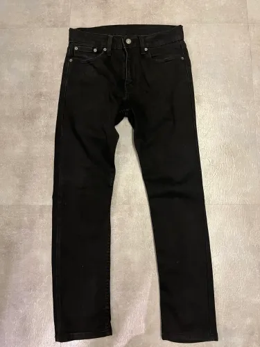 Calça jeans Levis 29x30- preta