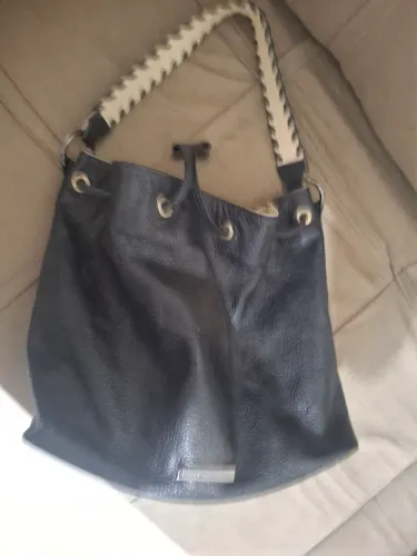 Bolsa sacola de couro Constance