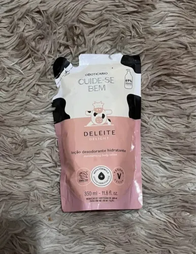 Refil loção hidratante corporal deleite boticário