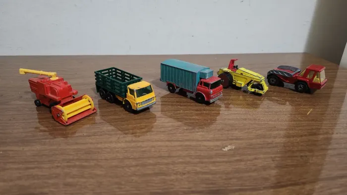 Carrinho Caminhão Trator Miniatura Matchbox Lesney Anos 70